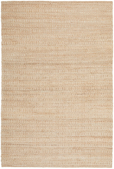 Stina Dune Natural Jute Textured Pattern Hand-Loomed Eco-Friendly Rug